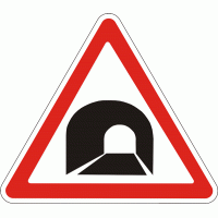 Дорожный знак 1.9 Туннель 700 мм