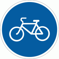 Дорожный знак 4.12 Дорожка для велосипедистов 600 мм