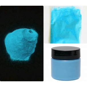 Голубой светящийся порошок ТАТ 33 - люминофор новая формула