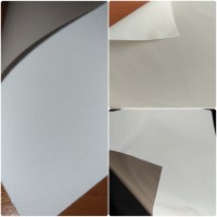 Светоотражающая ткань белого цвета полиэстер от 1 кв.м
